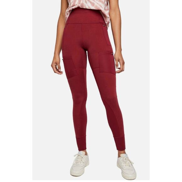 Free People S red Hit The Trail Yoga Leggings - Picture 6 of 6